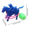 DYNWAVE Pressure Jumping Toy Cartoon for Kids Children Funny Gift Party Educational Small for Birthday Children's Day, Horse view 2