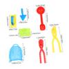 CORHAD Molds for Boys and Girls Plastic Maker Toys Outdoor Clip Boys and Girls Winter Toys view 2