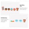 Abaodam 1set Boy Girl's Mini Ice Cream Machine Toy Kitchen Playset for Boys and Girls Safe Material for Creative Pretend Play Birthday Parties and Educational Fun view 3
