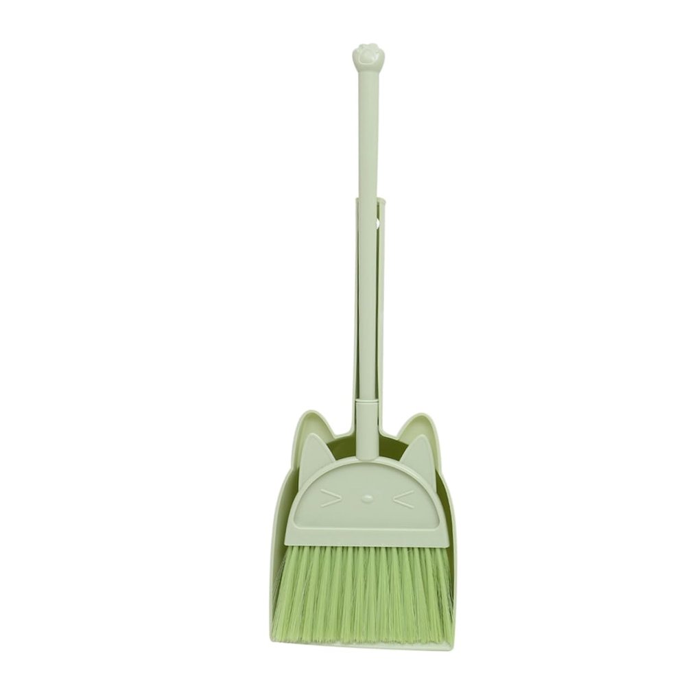 Cabilock 1set Boy Girl Broom and Dustpan for Toddlers Cleaning Tools for Boy Girl Fun Housekeeping for Home and Kindergarten Use Includes Broom and Dustpan