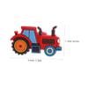 ORFOFE 18pcs Farm Truck Cute Plastic Construction Vehicle Jewelry for Boys and Girls for Harvest Season Parties Classroom Rewards and Carnival Prizes view 2