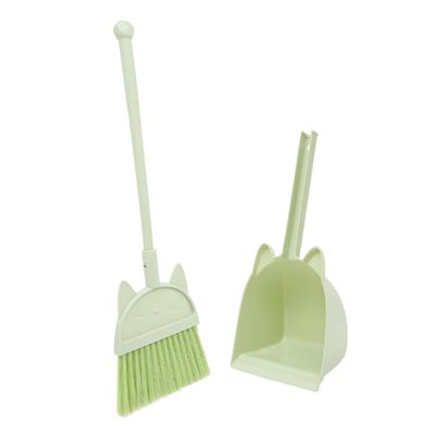 Ciieeo Toddler Cleaning Kit Kids Broom and Dustpan Safe for Little Hands Enhance Cleaning Skills