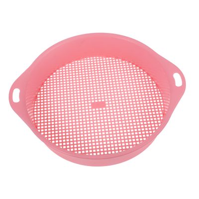 LIOOBO Abs Material Soil Screening Tool Mesh Garden Soil Sieve Easy to Use Sifting Pan for Gardening