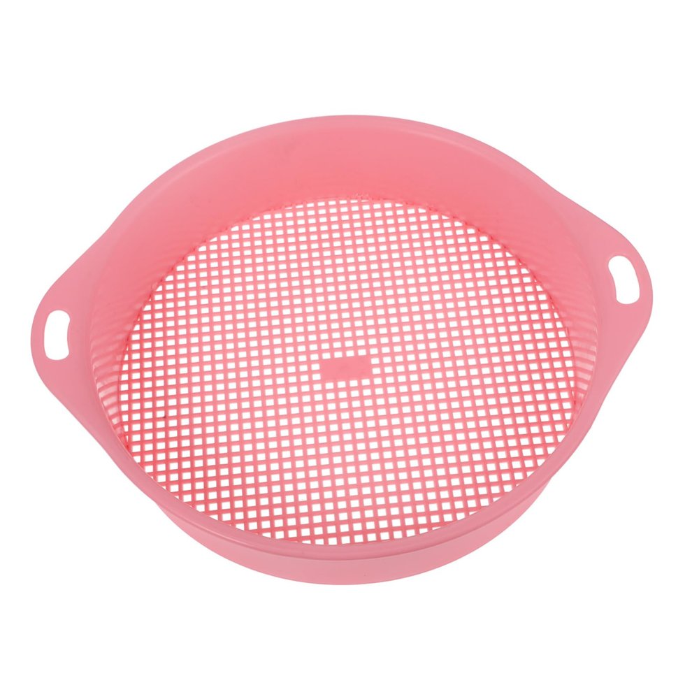 LIOOBO Abs Material Soil Screening Tool Mesh Garden Soil Sieve Easy to Use Sifting Pan for Gardening