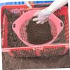 LIOOBO Abs Material Soil Screening Tool Mesh Garden Soil Sieve Easy to Use Sifting Pan for Gardening view 4