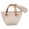 Vaguelly Mini Handbag for Dolls Bjd Dolls Accessories White Purse Shoulder Bag Fashion Mini Bag for Collectors view 1