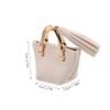 Vaguelly Mini Handbag for Dolls Bjd Dolls Accessories White Purse Shoulder Bag Fashion Mini Bag for Collectors view 2