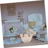 Vaguelly Mini Handbag for Dolls Bjd Dolls Accessories White Purse Shoulder Bag Fashion Mini Bag for Collectors view 4