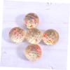 CORHAD 5Pcs Fruit Themed Jumbo Bouncy Balls for Transparent Cognitive Learning Super Bouncy Space Fun for Recess and Playtime view 2