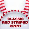 Fun Express 7 3/4" Candy Cane Stripe Stuffed Reindeer Antlers Headbands - 6 Pieces view 3