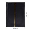 250 Pocket Collection Book - Commemorative Holder Storage Album for Collectors at Home (Black) view 2