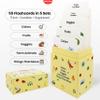55 Thick & Durable Montessori Flashcards for Toddlers 1-4 | Colors, Fruits, Vegetables, Farm Animals & Things That Move | Speech Therapy, Homeschool & Gift Set view 2