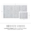 House of Noa Play Mat 4x6 Gray Ula Set of 6 Tiles EVA Foam Play Mat for Floor, Soft Interlocking Mats for Hard Floors view 3
