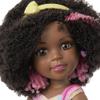 American Girl, AG Sisters Wesley Doll, Brown Eyes, Short Curly Dark-Brown Hair with Pink Highlights, 14.5", Age 4+ view 4