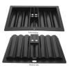 Totority Professional Poker Chip Tray Rack Portable Poker Chip Box Acrylic Holder Black view 3