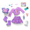 American Girl, AG Sisters Francie Doll, with Brown Eyes, Long Dark-Brown Hair with Purple Highlights, 14.5", Ages 4+ view 3