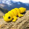 Articulated Gecko, Leopard | Home Dcor and Office Desk Toys | Autism, ADHD, Sensory | 3D Printed Gift view 1