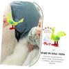 ORFOFE 4pcs Clockwork Peacock Toys Funny Jumping Wind-up Toy for Boys and Girls Safe Design Great for Birthday Activities view 3