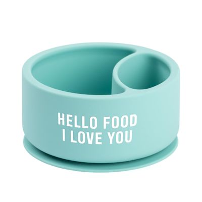 Bella Tunno Silicone Suction Bowl for Toddlers and Babies, Food Grade BPA Free Silicone, Non Slip Suction Base, Microwave & Dishwasher Safe, Ideal Baby-Led Weaning & Self Feeding Bowl, Miss Mess