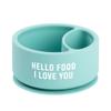 Bella Tunno Silicone Suction Bowl for Toddlers and Babies, Food Grade BPA Free Silicone, Non Slip Suction Base, Microwave & Dishwasher Safe, Ideal Baby-Led Weaning & Self Feeding Bowl, Miss Mess view 1