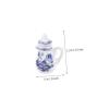 FELTECHELECTR Mini Tea Set Porcelain Pcs Mini Tea Cups Teapot Set Decor for Boys and Girls Home Decor view 4