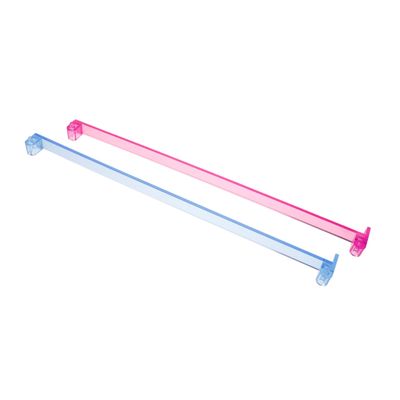 Abaodam 2pcs Acrylic Mahjong Push Stick Clear Pusher Tool for Mahjong Tiles Transparent Ruler for Precise and Home Use Stylish and Functional