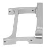 Aluminum Alloy RC Crawler Servo Mount for Axial SCX10 II 1/10 RC Cars - Stable & Servo Support (Black) (Silver) view 2