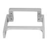 Aluminum Alloy RC Crawler Servo Mount for Axial SCX10 II 1/10 RC Cars - Stable & Servo Support (Black) (Silver) view 3