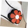 WOFASHPURET 1pc Flower Girls Shoulder Bag Pu Leather Satchel Crossbody Purse for Little Ones view 4