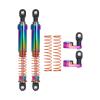 for SCX10 for TRX4 for Capra 1/10 Aluminum Big Bore Oil Filled Shock Absorber with Offset Shock Cap RC Upgrade Parts Accessories RC Car Parts(105mm 2pcs) view 1