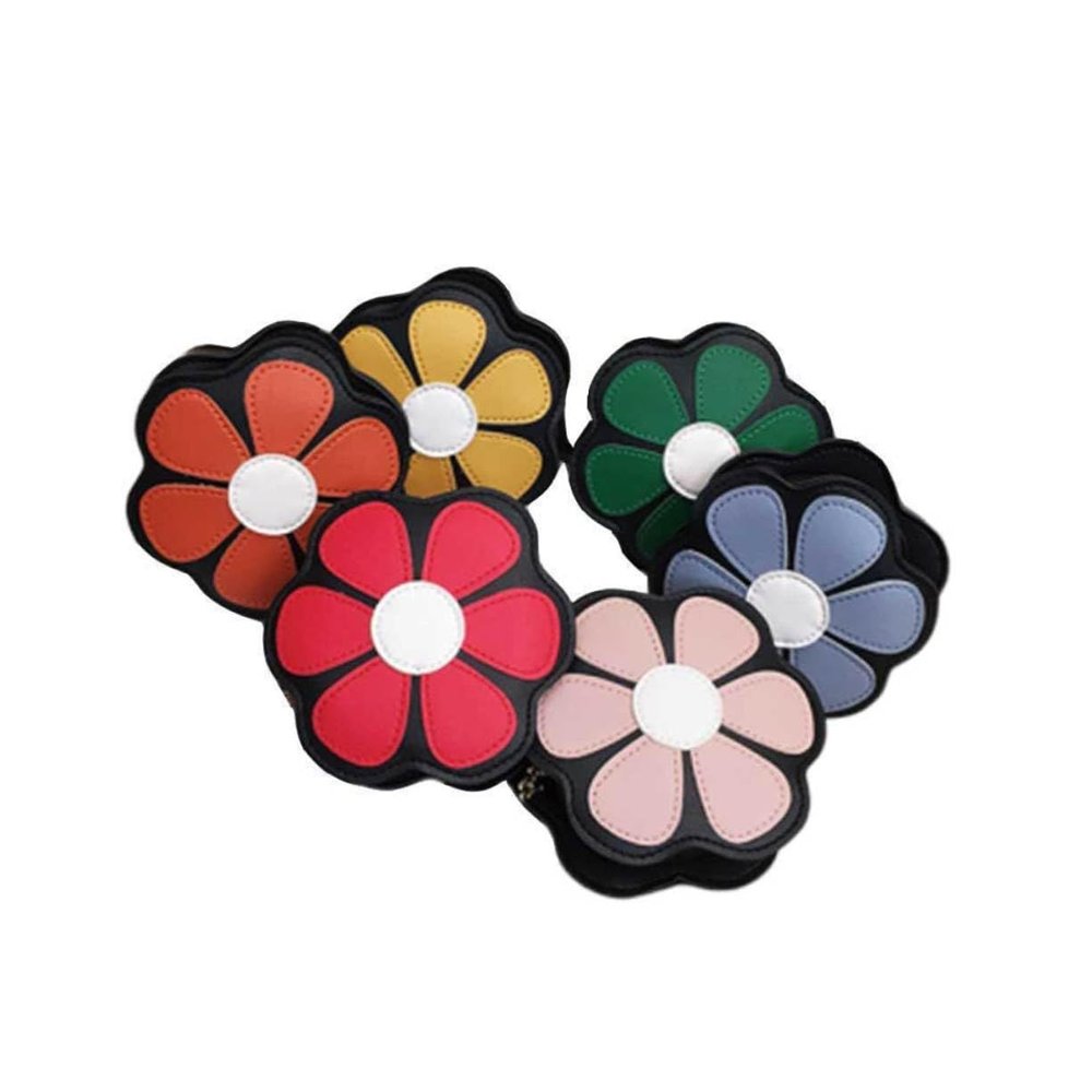Veemoon Boys and Girls Crossbody Purse Girl 1pc Flower Purse for Girls Shoulder Bags for Girl