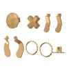 15 in 1 Metal Thumbsticks Replacement Kit for Elite Series 2 Controller - Complete Gaming Accessory (#1) (#2) (#3) (#4) (#5) (#6) view 3