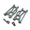 RC Car Repair Kit for MJX 1/10 10208 Metal Rear Lower Suspension Arm for Swing Arm RC Car Upgrade Parts Modified Accessories Replacement DIY Parts(Grey) view 1