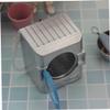 FELTECHELECTR Mini Washing Machine Toy 1:12 Scale Simulation Model DIY Food Toy Kids' Room Decor Creative Adorable view 2