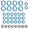 for Summit for E-Revo for Slash for Rally 1/16 36Pcs Wheel Hubs Axle Rubber Sealed Bearing Kit RC Car Model Upgrade Parts RC Car Parts view 2