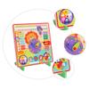 Totority 1set Boy Girl Cognitive Toy of Cartoon Clock Puzzle for Early Learning Weather Matching Safe Environment-Friendly Material Engaging Colors for Cognitive Development view 3