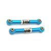 Compatible with MJX 14209 14210 for Hyper Go 14210 1/14 RC Car Spare Part Upgrade Metal Steering Rod Steering Link Accessories RC Tie Link Rods(Blue) view 1