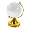 TEHAUX World Map Globe Ball to Decor Floating Crystal Globe with Stand for Classroom view 1