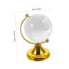 TEHAUX World Map Globe Ball to Decor Floating Crystal Globe with Stand for Classroom view 2
