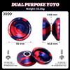 Dual Function Yoyo S8 - Responsive Switch to Unresponsive Yoyo for Kids with 10 Strings, Case, Unresponsive Bearing, Accessory Kit view 2
