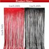 10th Birthday Decorations for Boys Red Black Happy 10th Birthday Banner Tenth Birthday Supplies 32inch Number 10 Balloons Fringe Curtain 10 Years Old Bday Party Supplies Kit for Him Her Girls (Red) view 3