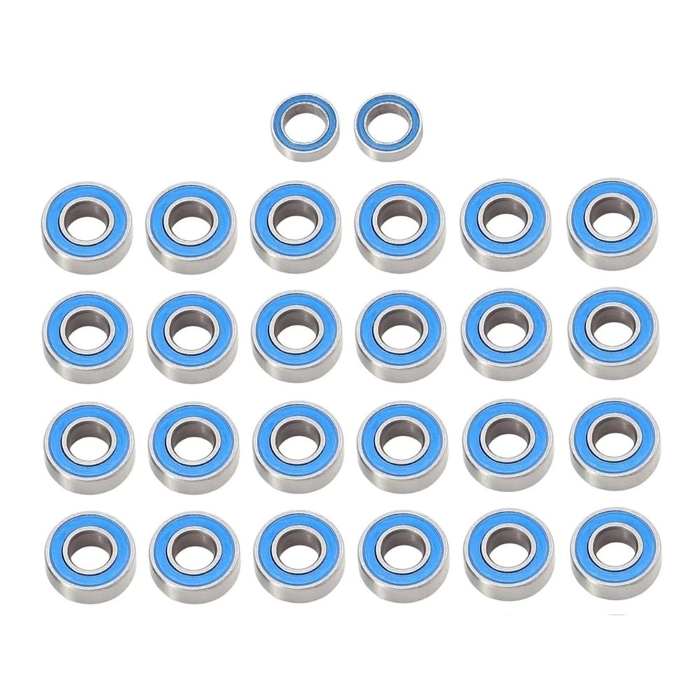 RC Car Upgrade Parts for Tamiya for GF-01 RC Car Upgrade Parts Accessories 26pcs Sealed Bearing Kit