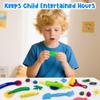 Clay and Dough Tools 6 Pieces Basic Dough Tool Set for Kids, Variety of Rolling Pins, Rollers, Cutters view 4