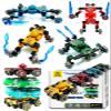 4-Pack Transformable Fidget Spinners for Kids,DIY Transforming Car & Robot Fidget Toys,Easter Basket Stuffers Gifts,Stress Relief Sensory Toys for Boys view 1
