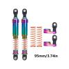 RC Car Parts for SCX10 for TRX4 for Capra for LCG for Cheater for Rigs VS4-10 Big Bore Oil Filled Shock Absorber Offset Shock Cap 1/10 RC Crawler Parts(95mm) view 2