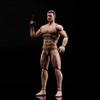 1/12 Scale Male Action Figure, Strong Muscle Man Figure Body 6 inches Flexible Male Aciton Figure Model with Detachable 3 Pairs of Hand Shapes & 2 Neck Connectors & Head Sculpt Various Accessory view 3