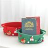 2pcs Holiday Themed Cotton Rope Storage Bin Hand Woven Basket Toy Organizers for Kids Elegant Christmas Present Basket view 2
