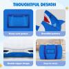 Kids Sleeping Bag Soft Plush Toddler Nap Mat with Pillow for Boys Girls Large 67 * 27.5 Inch Sleeping Mat for Daycare Preschool Kindergarten view 3