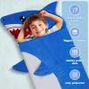 Kids Sleeping Bag Soft Plush Toddler Nap Mat with Pillow for Boys Girls Large 67 * 27.5 Inch Sleeping Mat for Daycare Preschool Kindergarten view 4