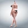 1/6 Scale Female Action Figure Body, 12 inches Slender Seamless Action Figure Body, Super Realistic Soft & Flexible Female Figure Body Model with Detachable 5 Pairs of Hand Gesture (Pale Skin) view 4